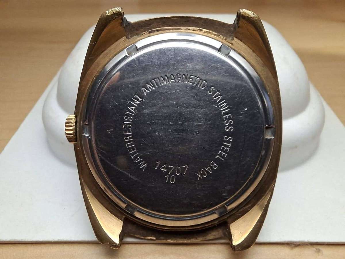 Vintage 1970s Lanco 17-Jewel Manual-Wind Watch