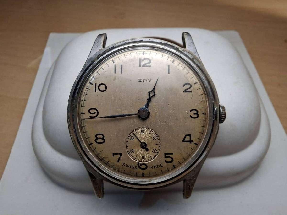 Vintage 1940s/1950s ERY Swiss Manual-Wind Watch