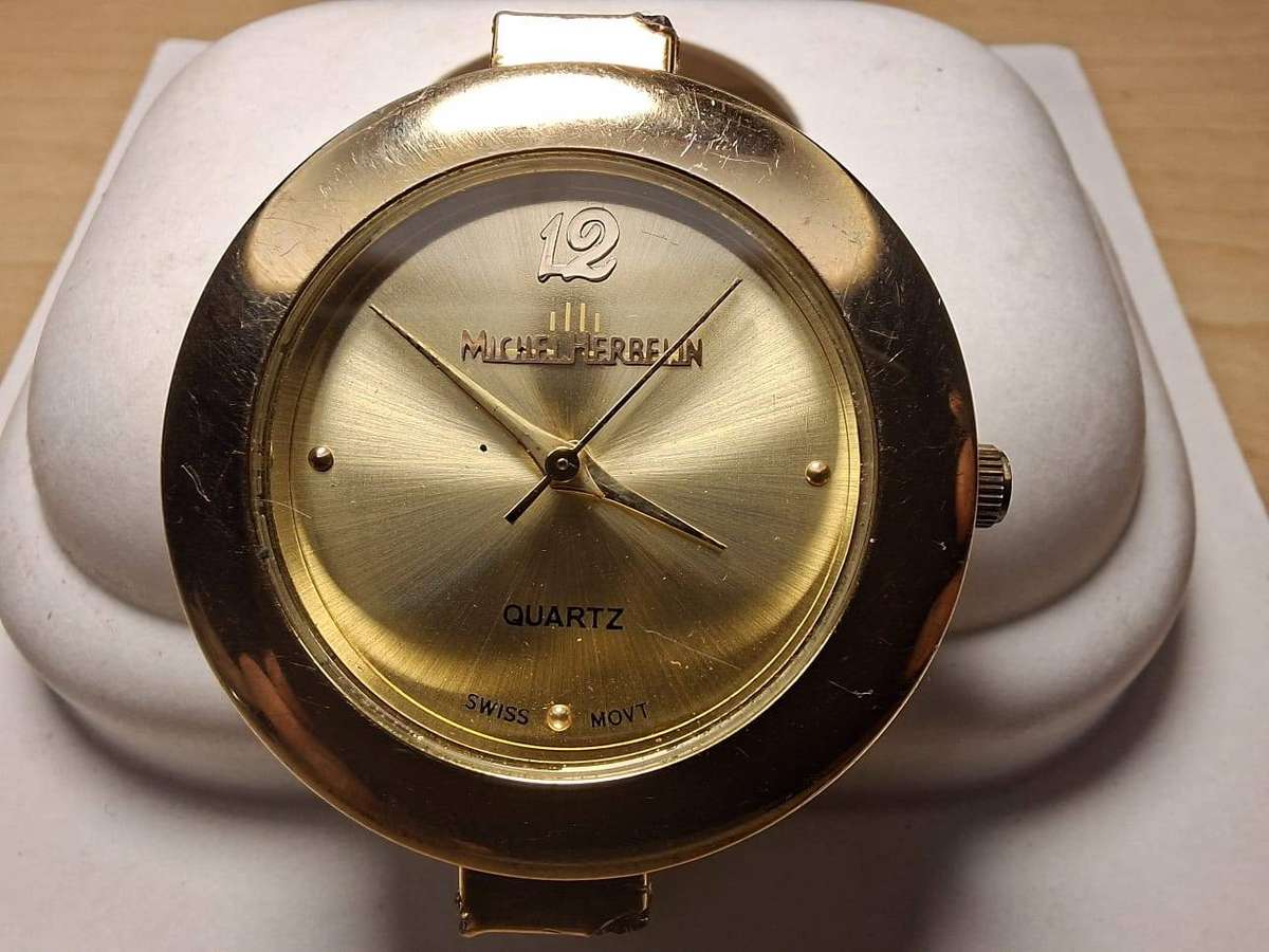 Vintage Michel Herbelin Paris Quartz Dress Watch