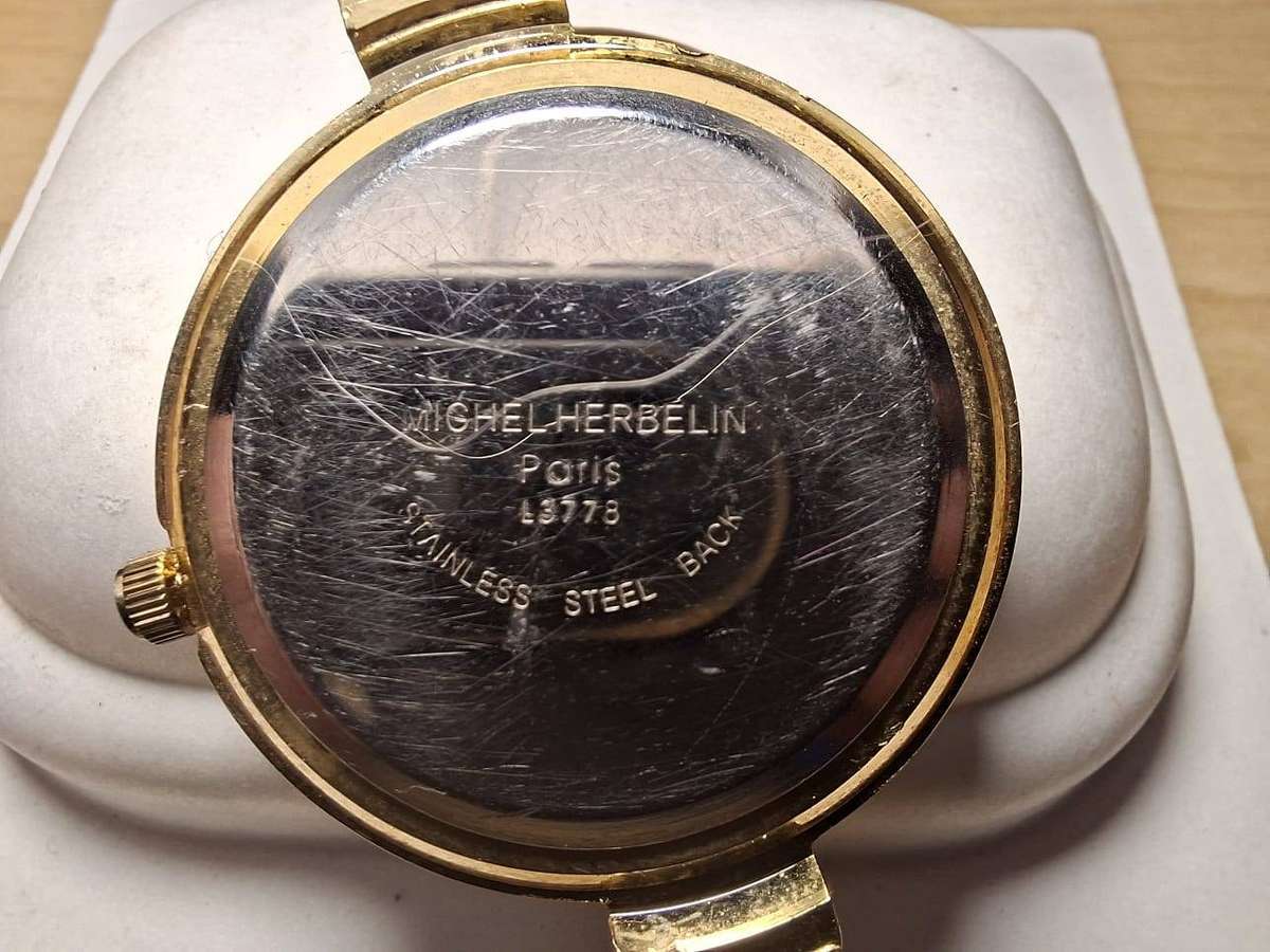 Vintage Michel Herbelin Paris Quartz Dress Watch