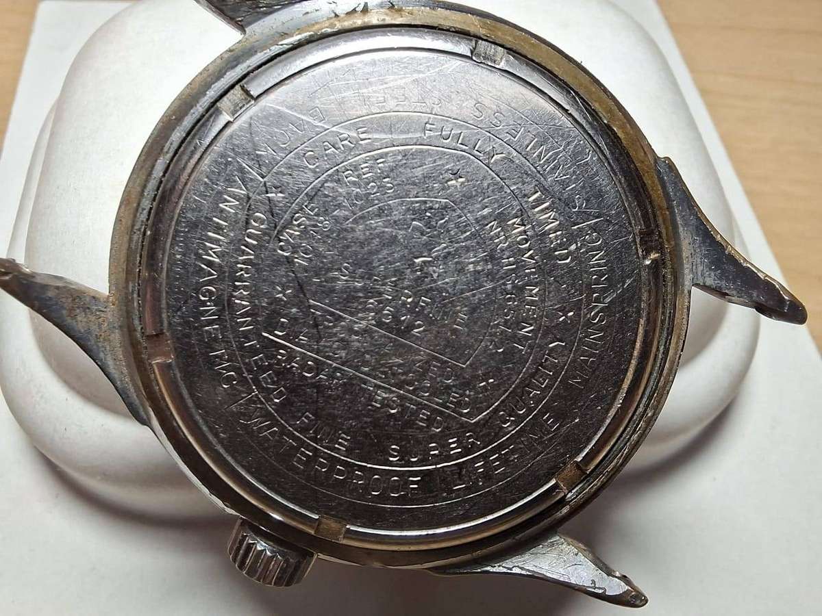 Vintage 1950s Seymour De Luxe 17-Jewel Manual-Wind Watch