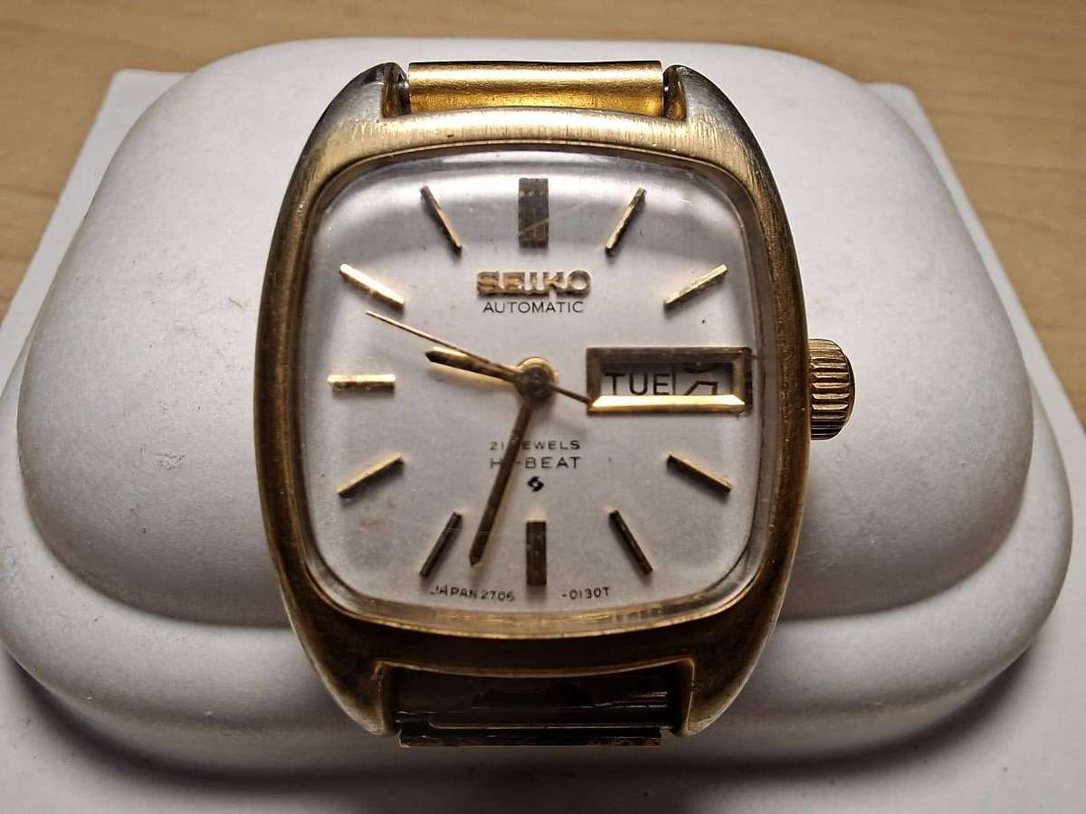Vintage 1970 Seiko Automatic "Hi-Beat" Day/Date Watch