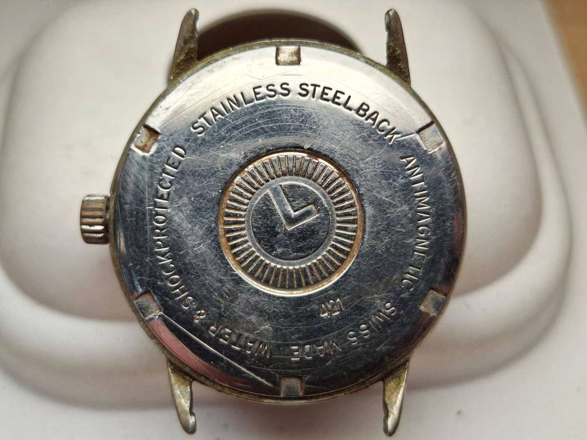 Vintage 1960s Lanco 21-Jewel Manual-Wind Date Watch