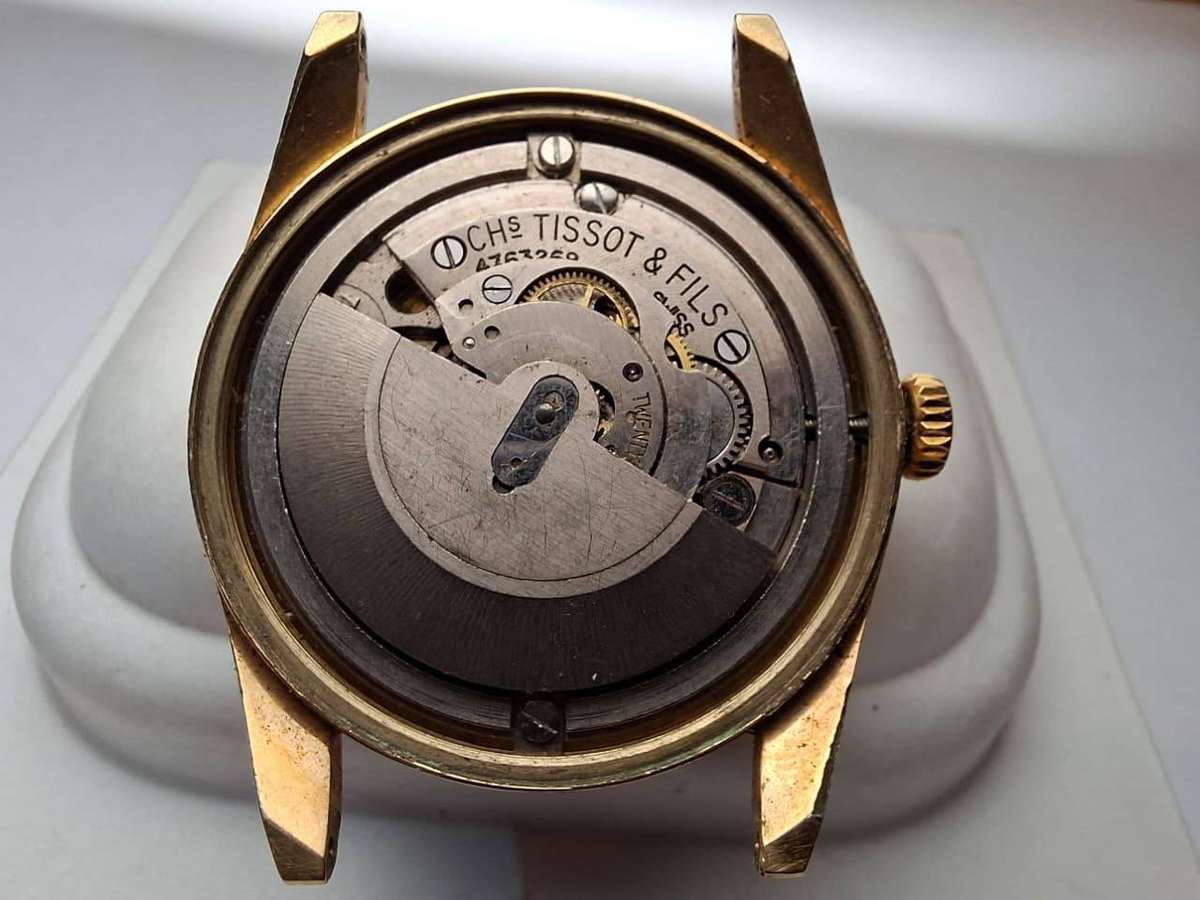 Vintage 1960 Tissot Visodate Seastar Automatic Swiss Watch