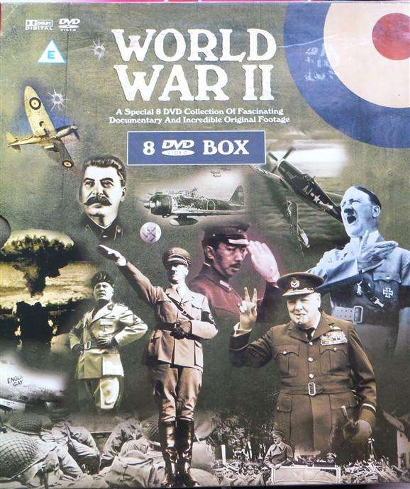 WW2 World War 2  - 8 x DVD Box Set
