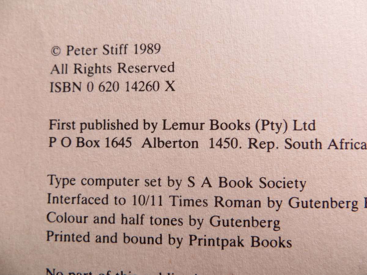 Nine Days of War - Peter Stiff - 1st Edition Hardcover