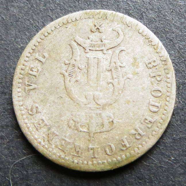 1883 Norway 10 Ore Silver - Scarce Coin