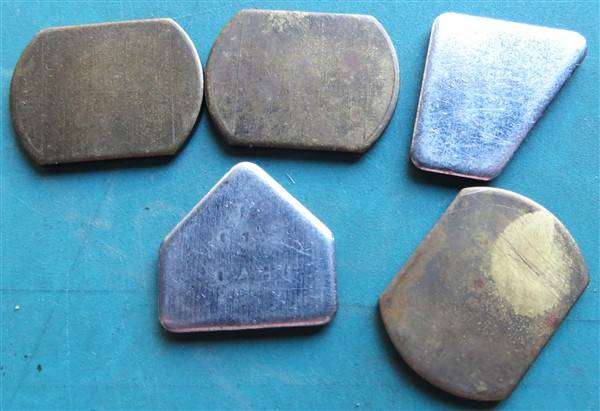 5 x Coin Meter Tokens - 1 Bid for All