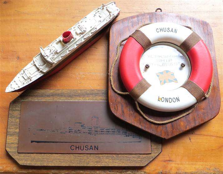 Chusan Cruiseliner Maritime Lot - 1 Bid for All