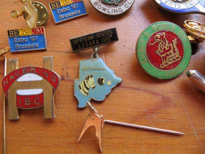 30 x Assorted Badge Lot - Most Enamelled - Bid per Badge
