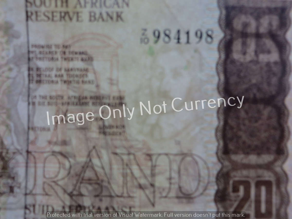 2 x GPC De Kock Used Replacement R20 Notes - Z10 & Z13 - 1 Bid for Both