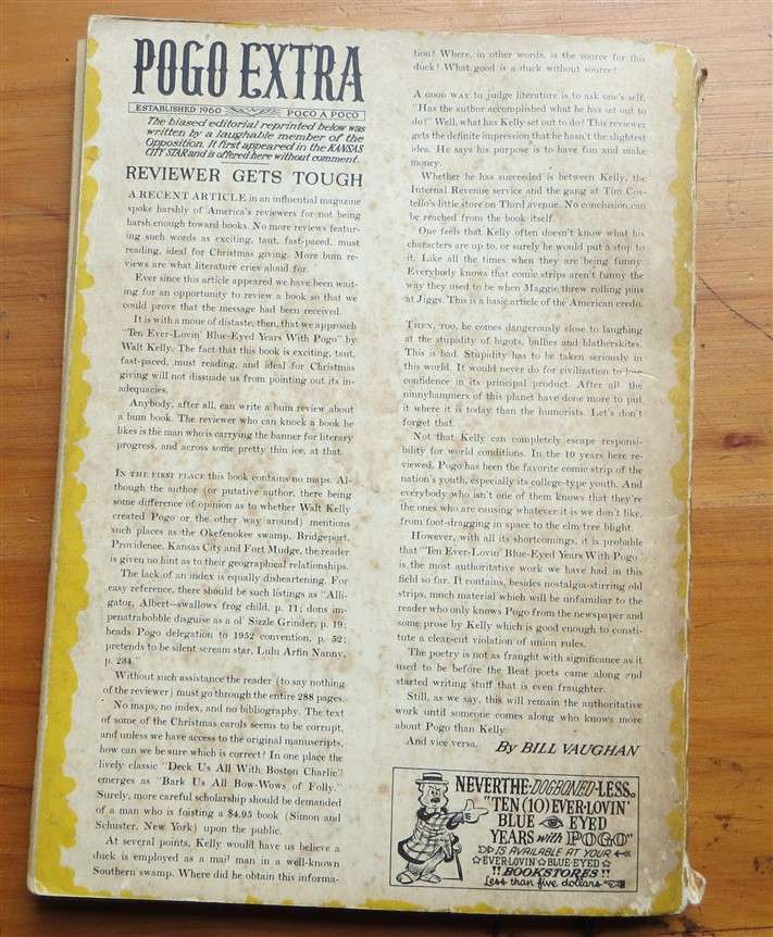 1960 Pogo - Walt Kelly - Pogo Extra