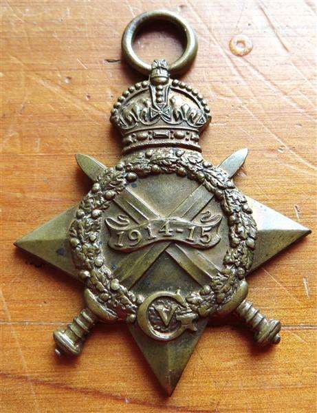 1914-15 Star PTE. H.Biem . 10th Infantry