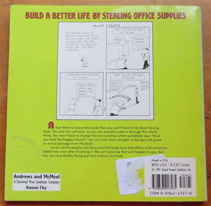 Build a Better Life by Stealing Office Supplies - Dogbert - Scott Adams