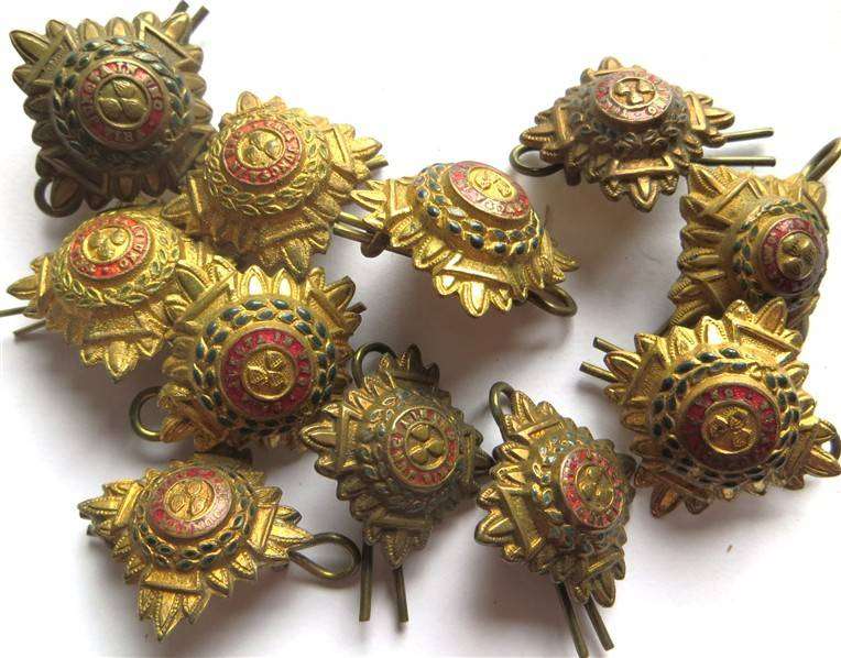 11 X Insignia Rank Pips - All for 1 Bid