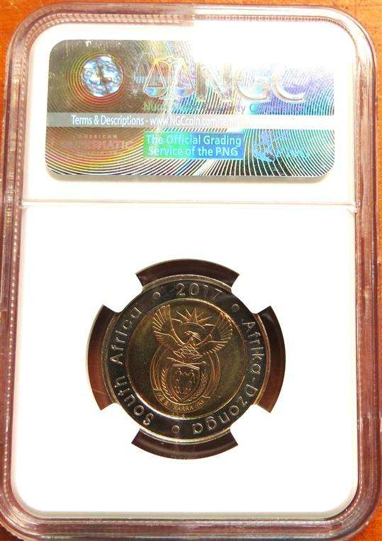 2017 Oliver Tambo R5 NGC MS66 - Only 21 in this Grade at NGC