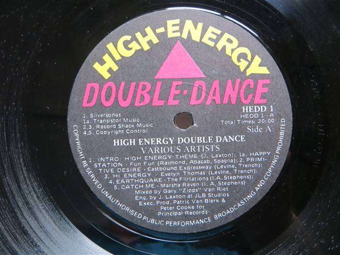 High Energy Double Dance 2 x LP Vintage Vinyl - VG