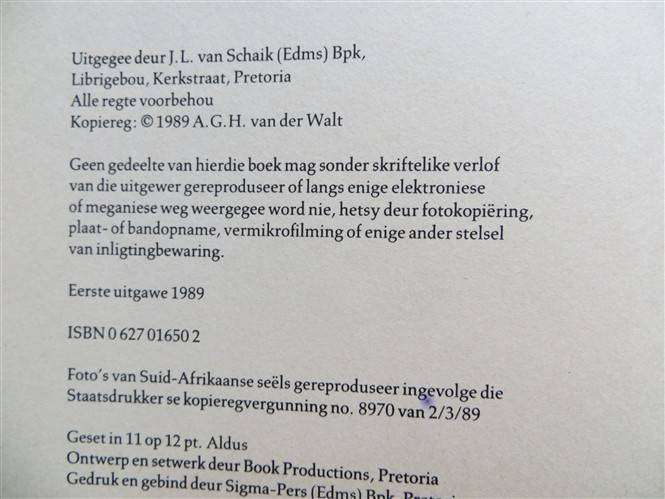 Versamel Seels - Andries Van Der Walt
