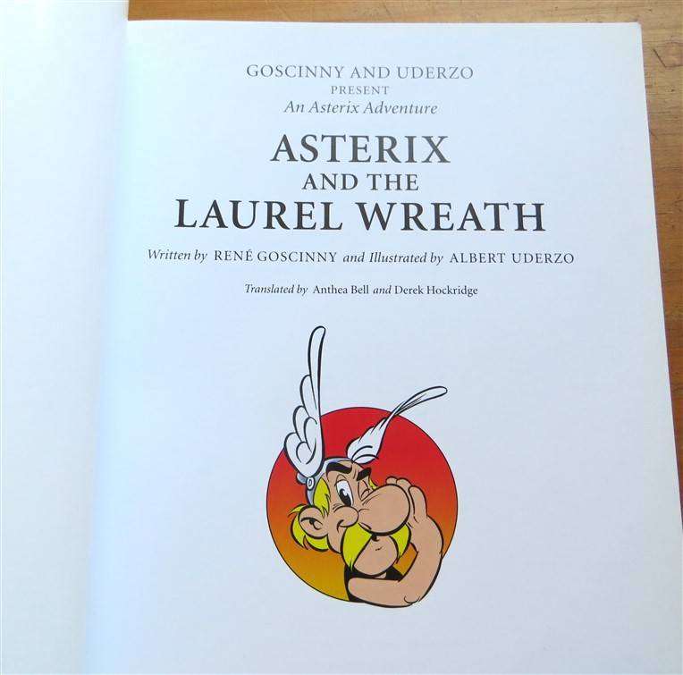 Asterix & the Laurel Wreath - Comic Book - Goscinny & Uderzo - good condition