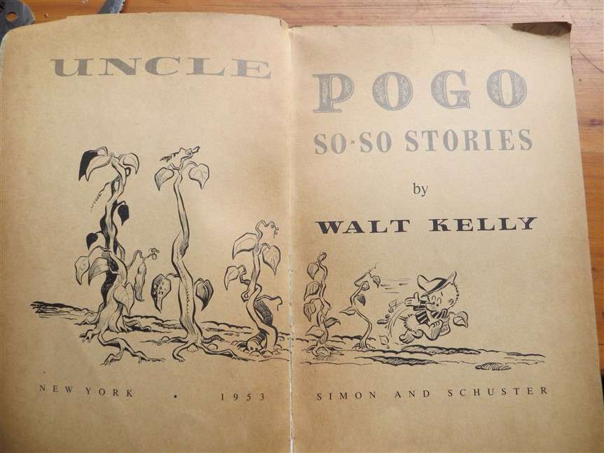 1953 Uncle Pogo - Walt Kelly - So So stories