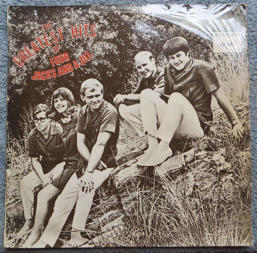 The Greatest Hits of 4 Jacks & a Jill Vintage Vinyl LP - VG