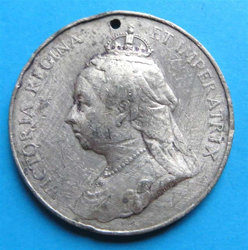 1897 Queen Victoria Medallion - 60 Years of Reign
