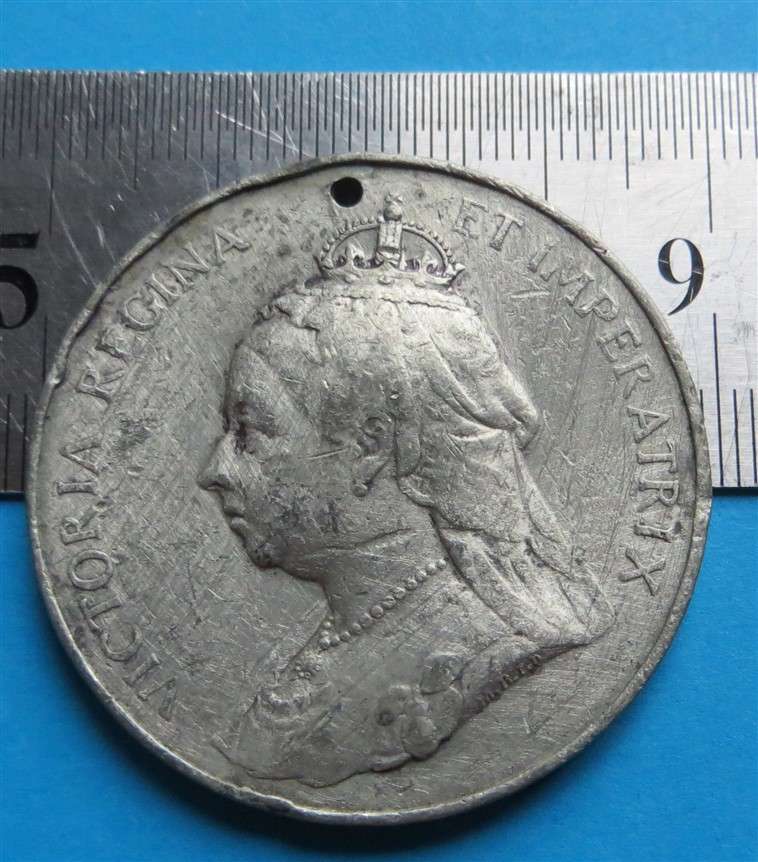 1897 Queen Victoria Medallion - 60 Years of Reign