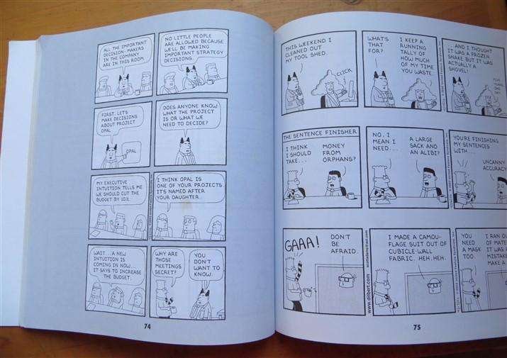 When Body Language Goes Bad - Dilbert - Scott Adams