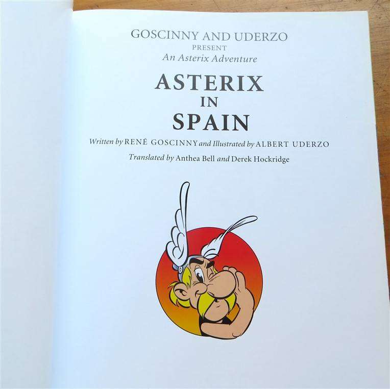 Asterix in Spain - Comic Book - Goscinny & Uderzo - good condition