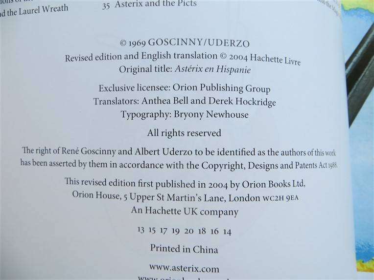 Asterix in Spain - Comic Book - Goscinny & Uderzo - good condition