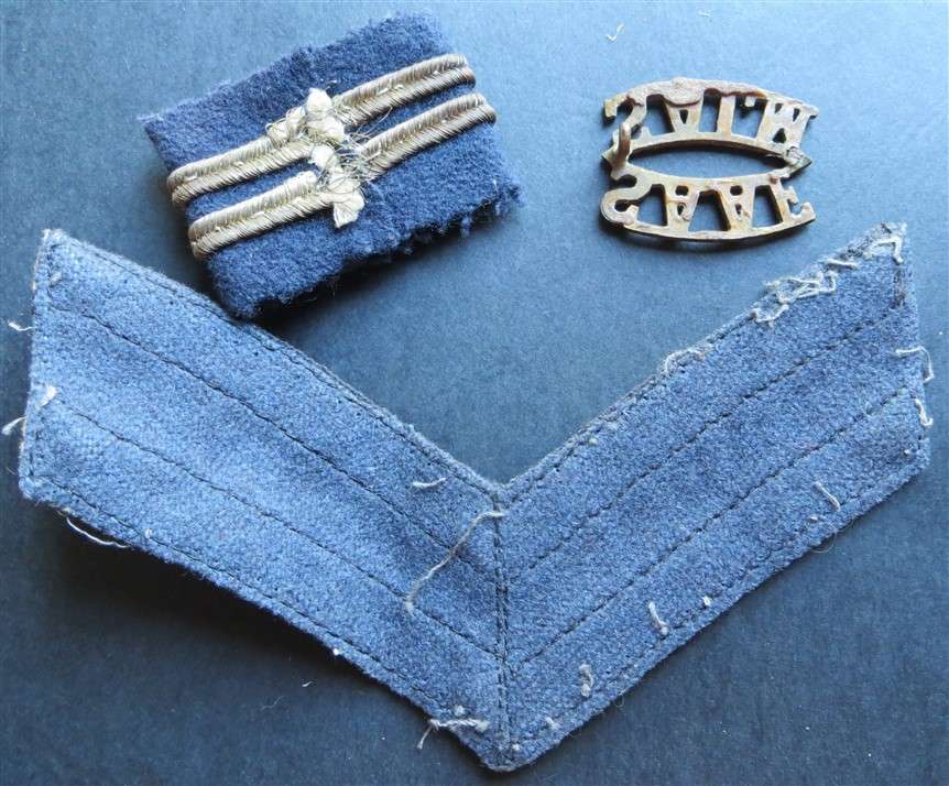 SA Airforce Shoulder Title & Rank - 1 Bid for all
