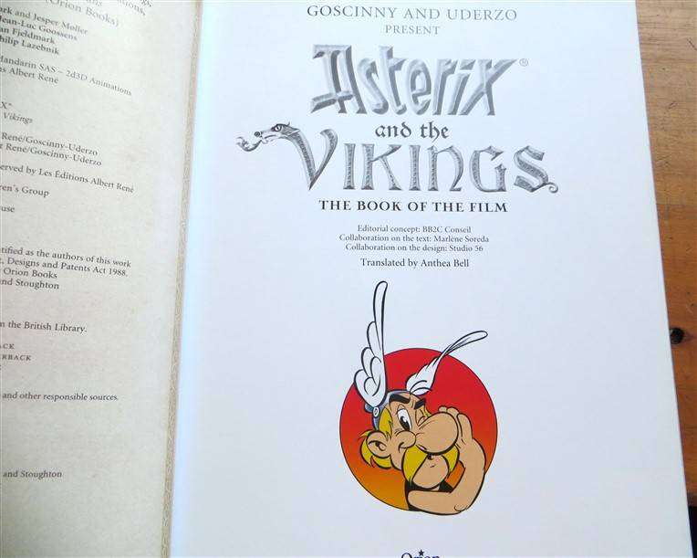Asterix & the Vikings - Book of the Film - Comic Book - Goscinny & Uderzo - good condition