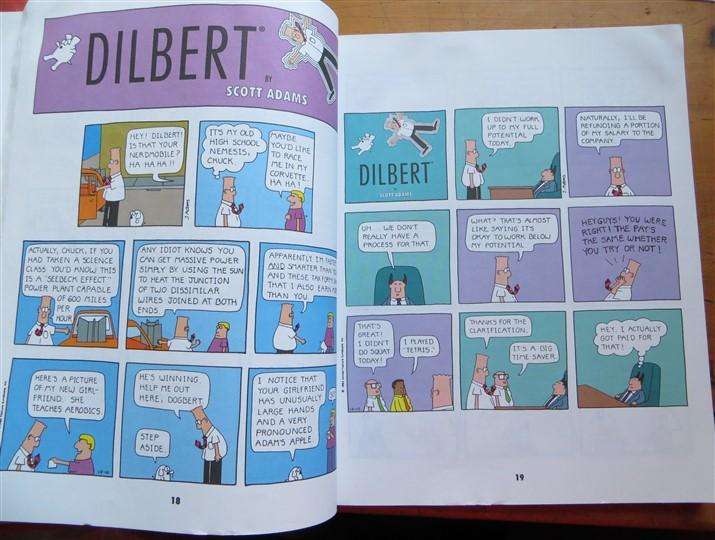 Fugitive from the Cubicle Police - Dilbert - Scott Adams