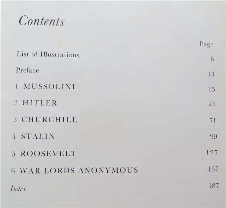 The War Lords - A.J.P Taylor - Hardcover