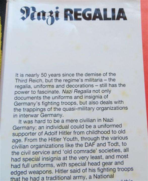 Nazi Regalia - E.W.W Fowler