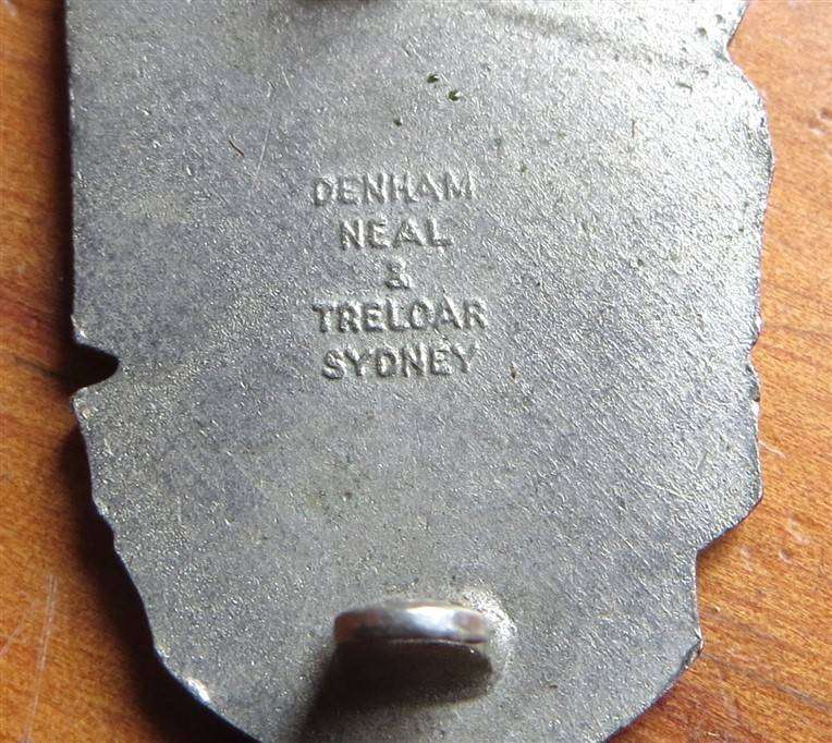 1958-59 - South Africa - Australia Bowling Team Badge