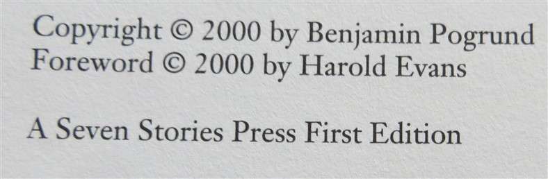 War of Words - Benjamin Pogrund - 1st Ed.
