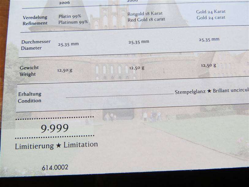 Germany Edelmetaal - Precious Metal Plated 2 Euro Coin Set