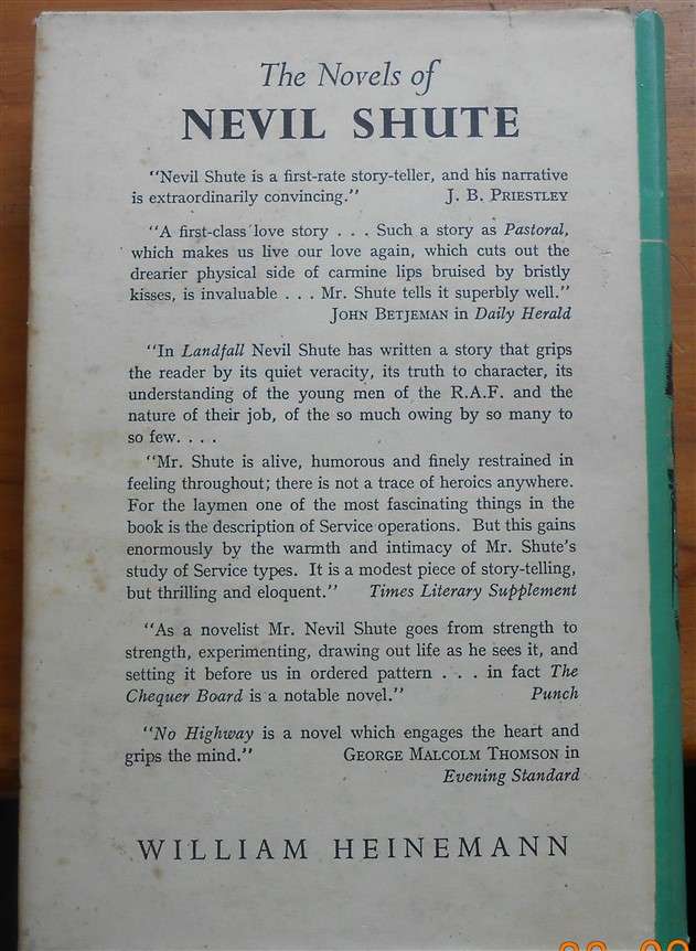 Landfall - Nevil Shute - Hardcover