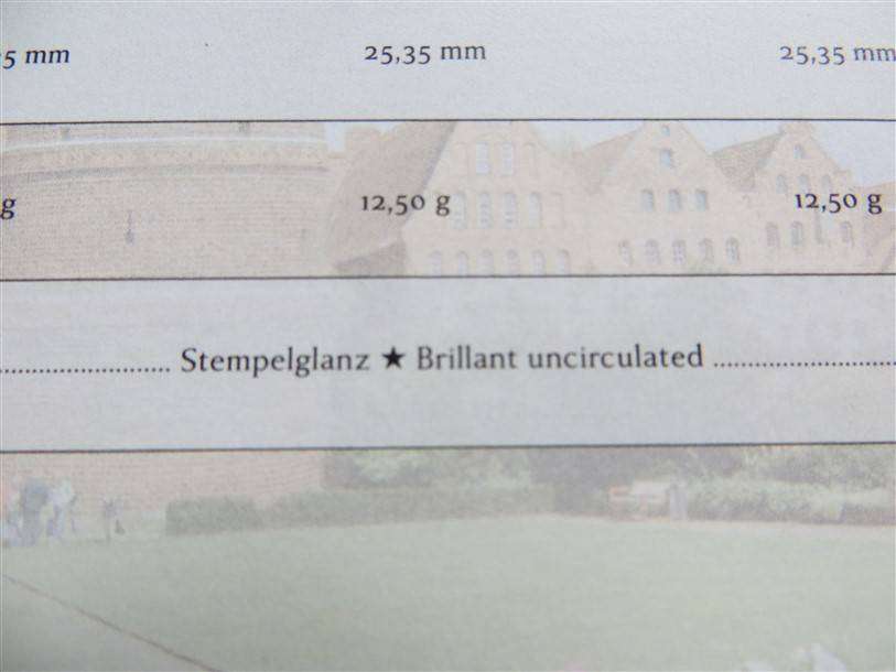 Germany Edelmetaal - Precious Metal Plated 2 Euro Coin Set