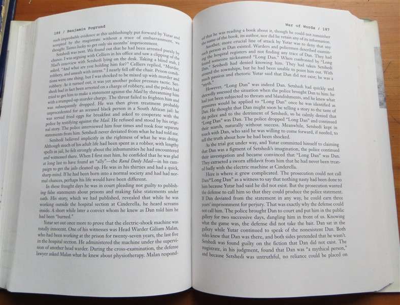 War of Words - Benjamin Pogrund - 1st Ed.