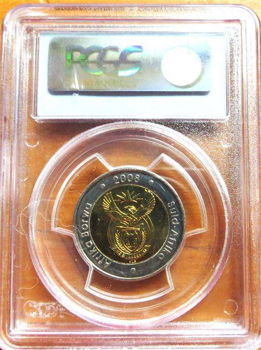 2008 Mandela R5 PCGS MS65