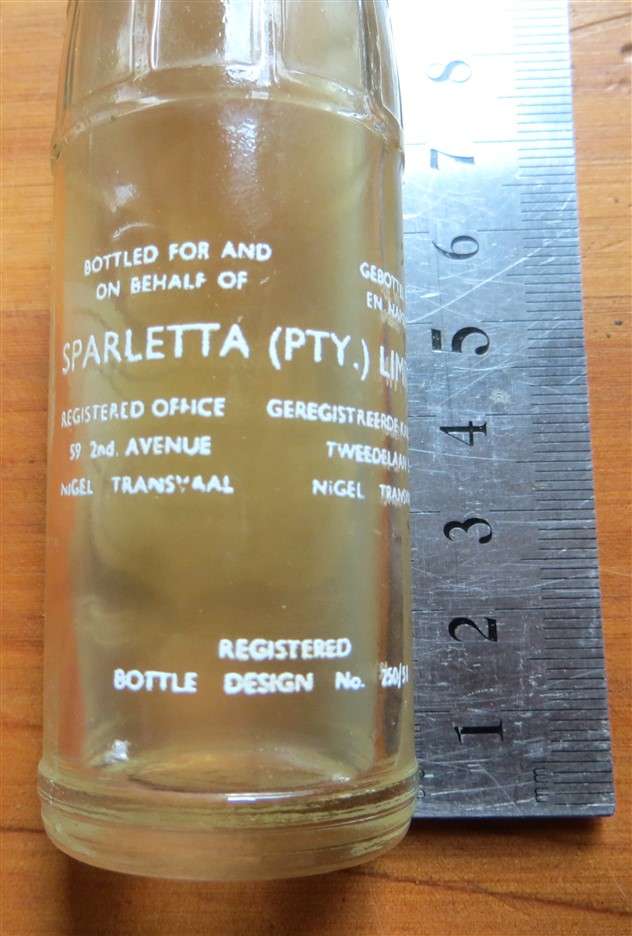Small Vintage Sparletta Bottle - Sample Size