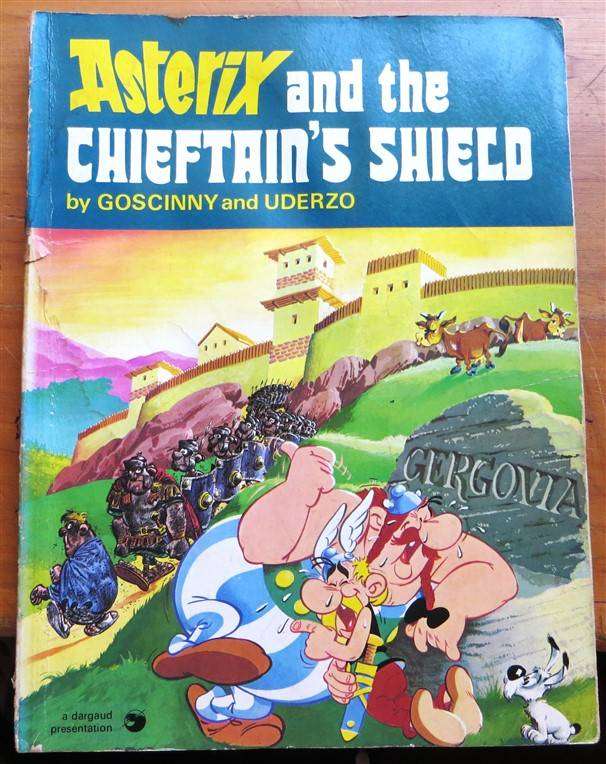 Asterix & the Chieftain's Shield - Comic Book - Goscinny & Uderzo - Water Damage Rescue