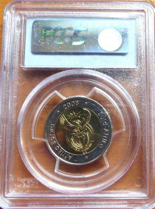 2008 Mandela R5 PCGS MS65