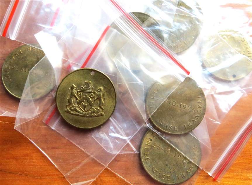1976 Transkei Independence Medallion - Bid per each
