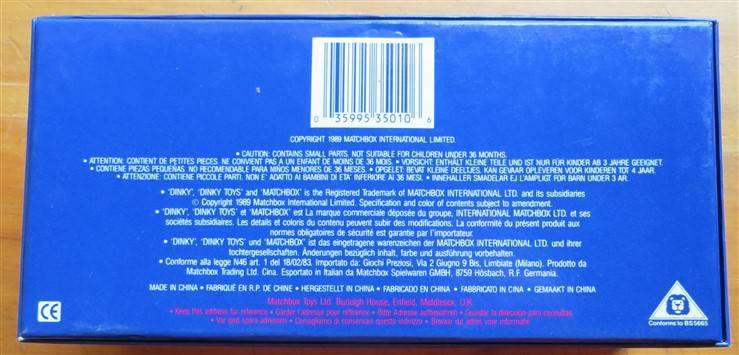 Dinky Special Edition-Mint in Box DYS-10 Mercedes Benz Bus-Diesel Omnibus