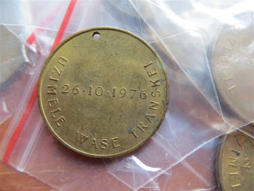 1976 Transkei Independence Medallion - Bid per each