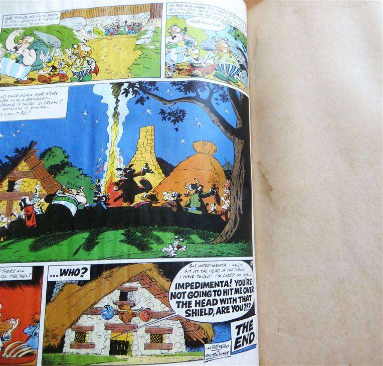 Asterix & the Chieftain's Shield - Comic Book - Goscinny & Uderzo - Water Damage Rescue