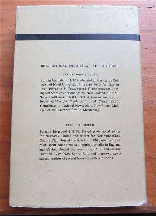 Six for Glory - D.J McGlew - Australia tour 1966-7